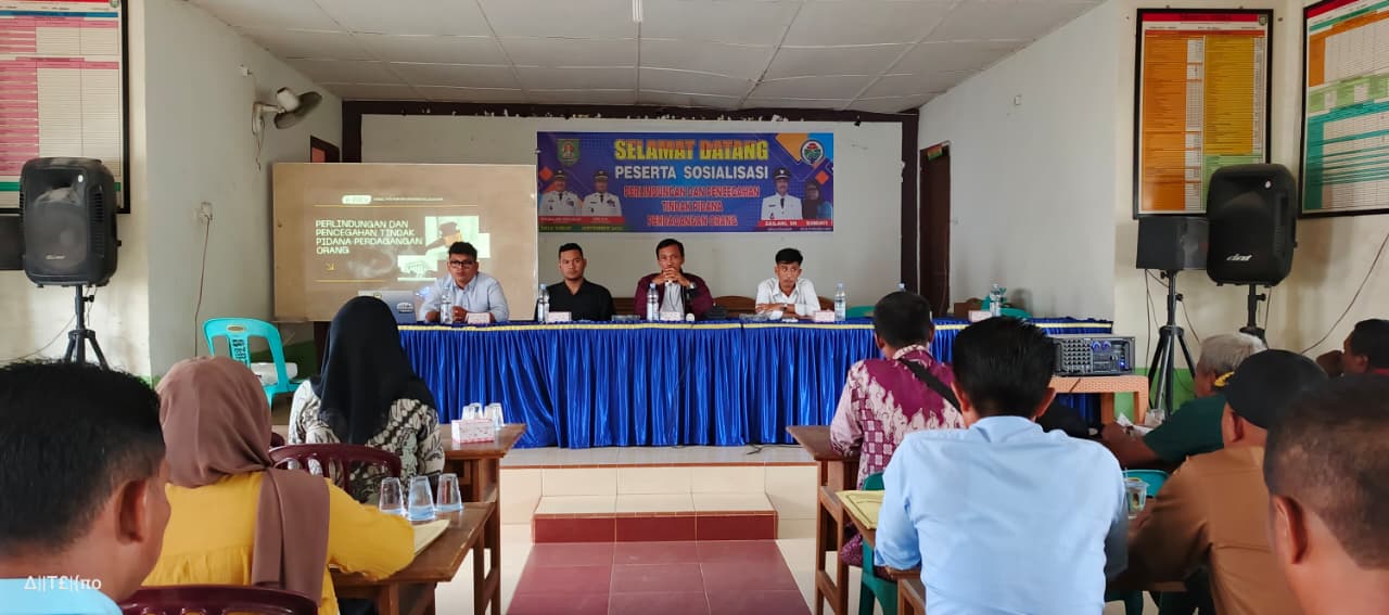 SOSIALISASI PERLINDUNGAN DAN PENCEGAHAN TINDAK PIDANA PERDAGANGAN ORANG (TPPO)